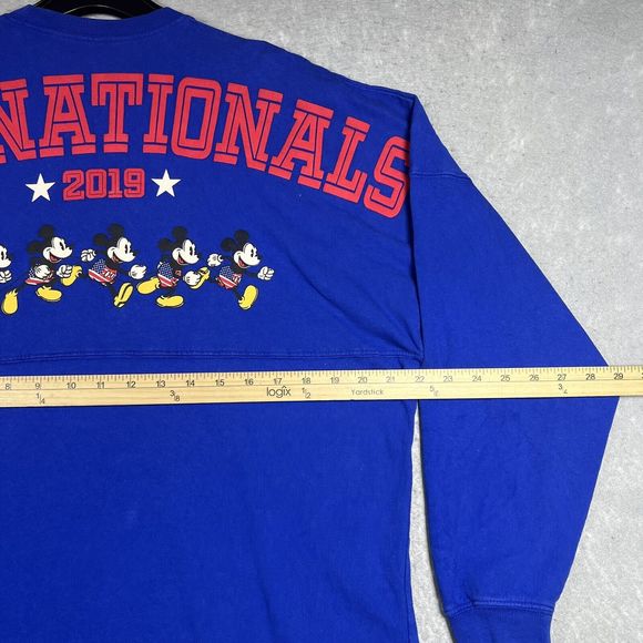 Disney Parks AAU Volleyball Nationals 2019 Spirit Jersey Shirt Blue Adult Small - Picture 5 of 11